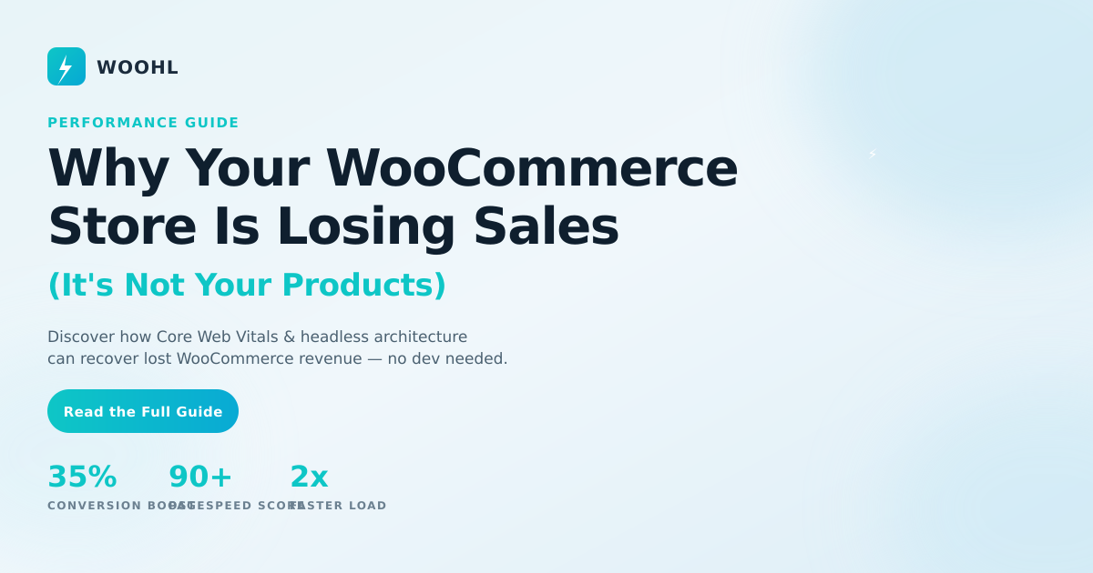 Why Your WooCommerce Store Is Losing Sales (And It’s Not Your Products)