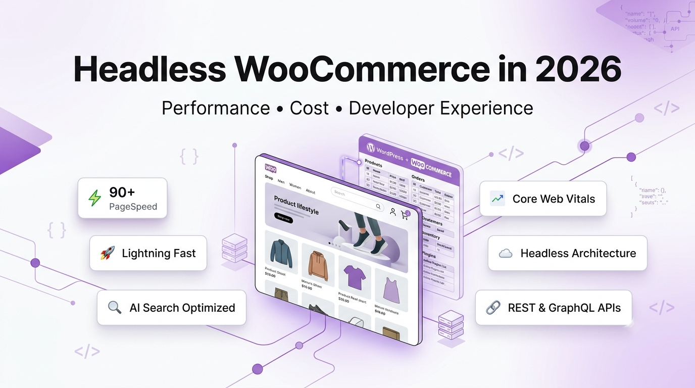 Headless WooCommerce in 2026: The Performance, Cost, and Developer Experience Data Behind the Shift